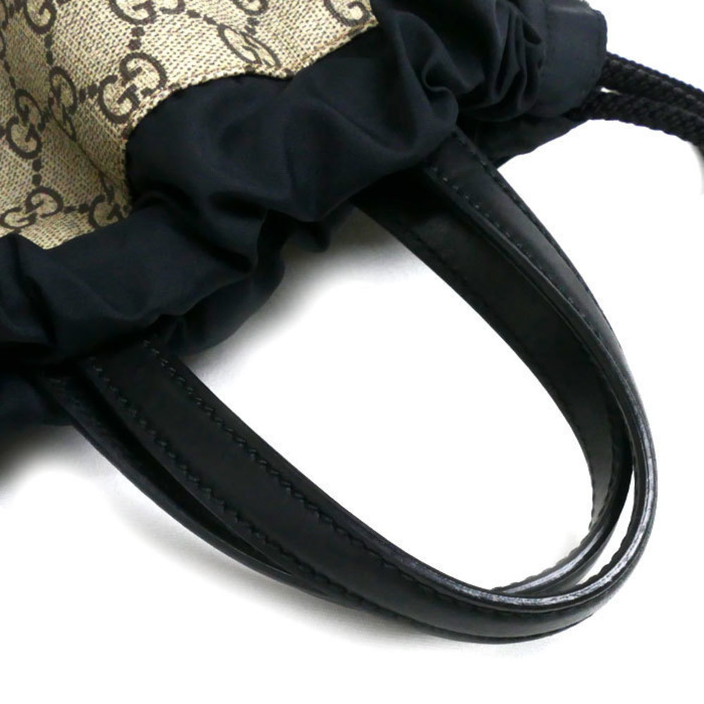 Gucci Cat Tan Drawstring Angry Backpack - image 4